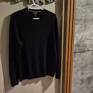 Banana Republic Merino Crew Neck Sweater - Medium - Navy Blue